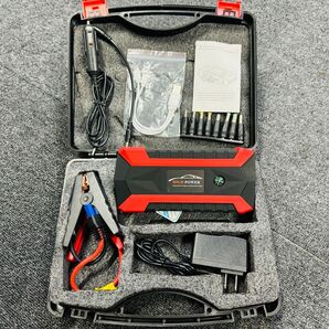 非常用電源 充電器28000mAh マルチバッテリー ジャンプスターター品質保証 【真実電池容量】
