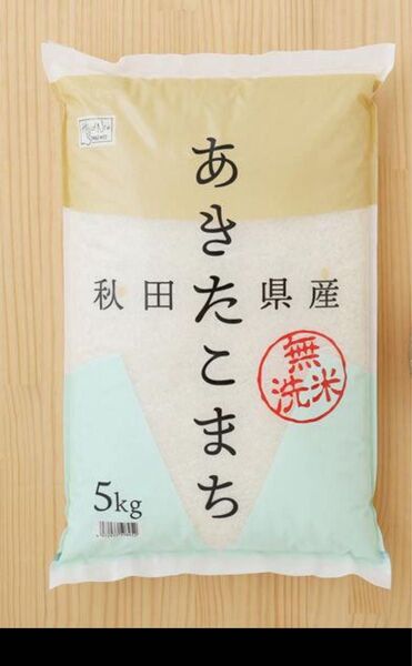 秋田県産 あきたこまち 5kg 1袋 無洗米 令和6年産 米