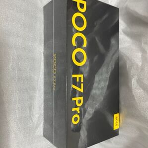 POCO F7 Pro Black 256Gモデル【国内版/未開封新品】