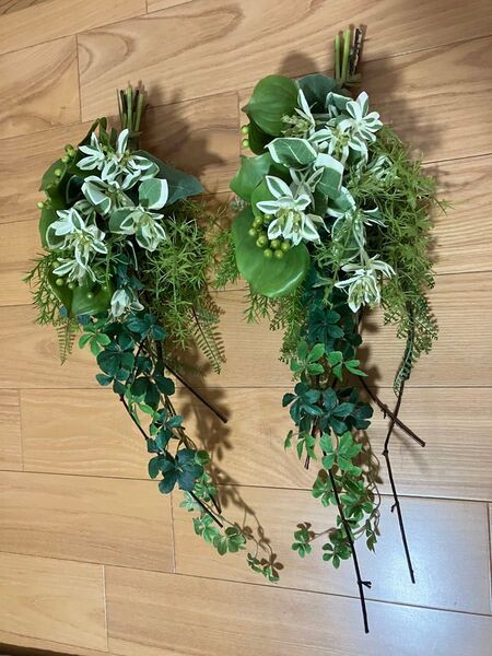 フェイクグリーン 壁掛け ウォールグリーン ハンギングプランツ 観葉植物 ガーデニング グリーンパーク