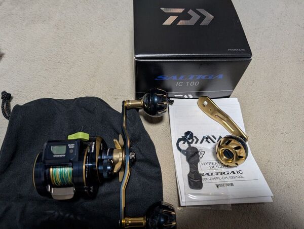 21 ソルティガ IC 100 ダイワ ベイトリール リール Daiwa DAIWA 箱