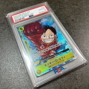 【PSA10】モンキー・D・ルフィ SR パラレル OP07-109
