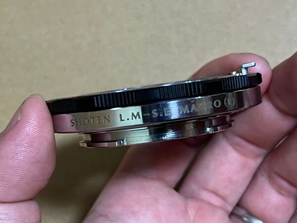 SHOTEN マウントアダプター LM-SE M (ライカM → ソニーEマウント) ヘリコイド付 ライト版+5mm