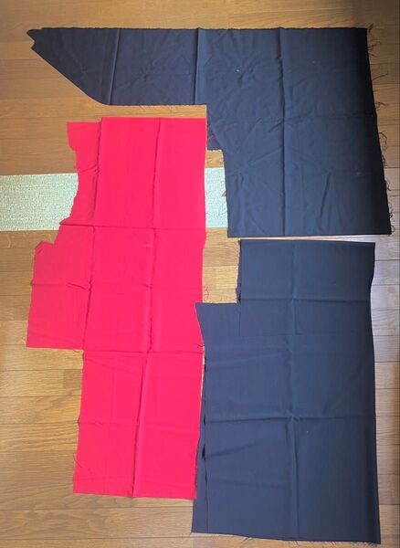 ウール混 生地 はぎれ 布 ハギレ 素材 ハンドメイド 材料 コスプレ コス