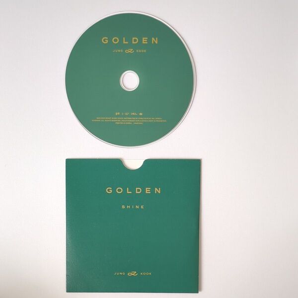 BTS ジョングク GOLDEN JUNGKOOK CD