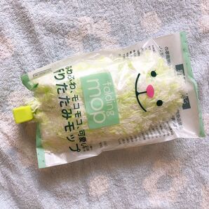 新品 もこもこ モップ 折りたたみ 可愛い