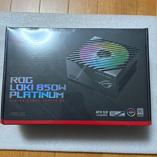 ASUS ROG Loki SFX-L 850W Platinum 80PLUS 電源ユニット SFX-L規格