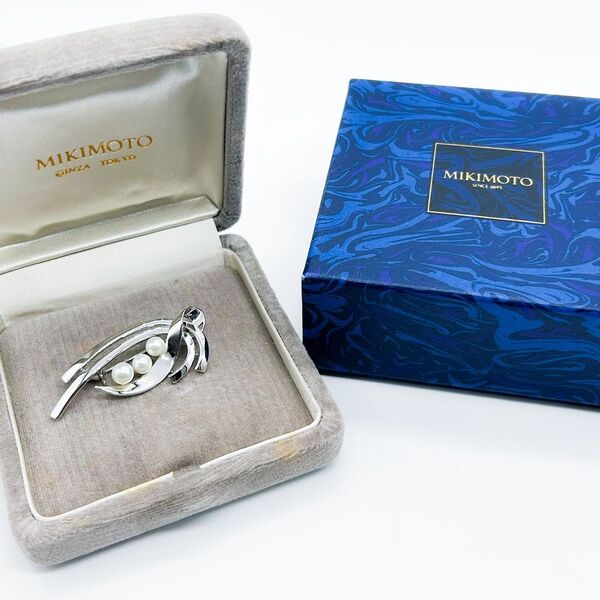 MIKIMOTO ミキモト ブローチ 真珠 パールアクセサリー