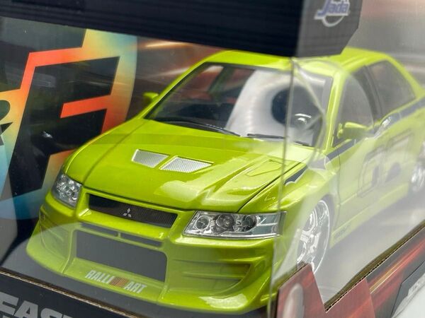 JADA BRAIAN’S MITSUBISHI LANCER EVOLUTION Ⅶ ダイキャストミニカー 1/24