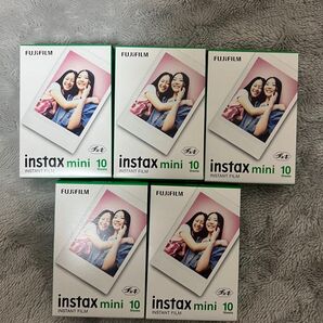 新品未開封 FUJIFILM instaxminiチェキフィルム10枚入 5個