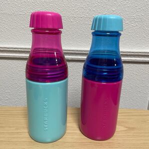 Starbucks スターバックス サニーボトル 水筒 ピンク ブルー 2個セット