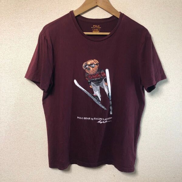 ポロラルフローレン Tシャツ ポロベア スキー ジャンプ