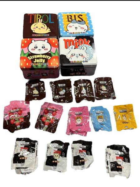 ちいかわ チロルチョコ 缶 空き缶 包み紙