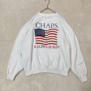 【80s】貴重 CHAPS Ralph Lauren ヴィンテージ スウェットL