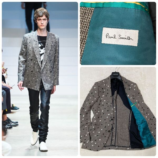 【美品】Paul Smith ポールスミス リネンジャケット コレクション M