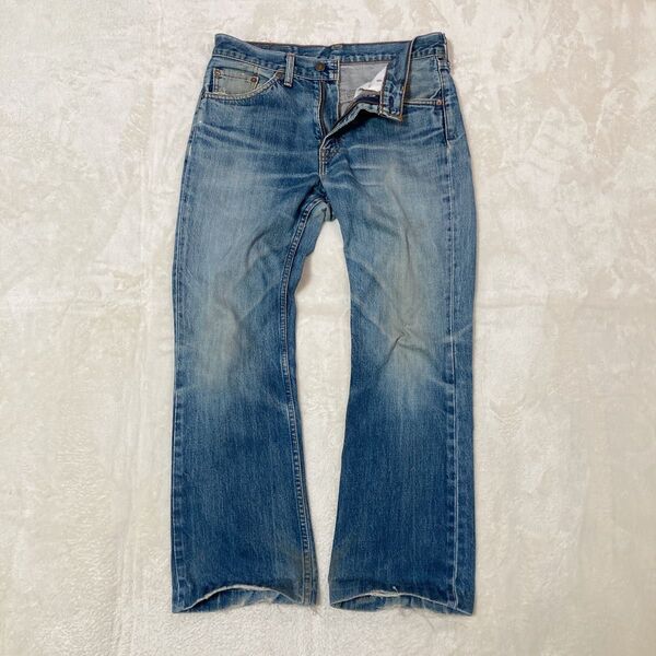 【00s】Levi's リーバイス 517 日本製 デニム フレアパンツ W30