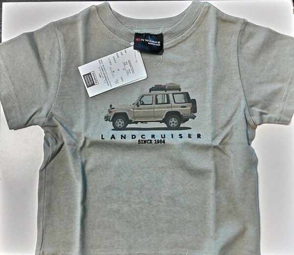 【新品】トヨタ公認 ランドクルーザー Tシャツ 90cm(ベビー・キッズ)