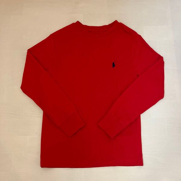 ポロ ラルフローレン 長袖Tシャツ レッド 系 サイズ140 赤系 LALPH LAUREN
