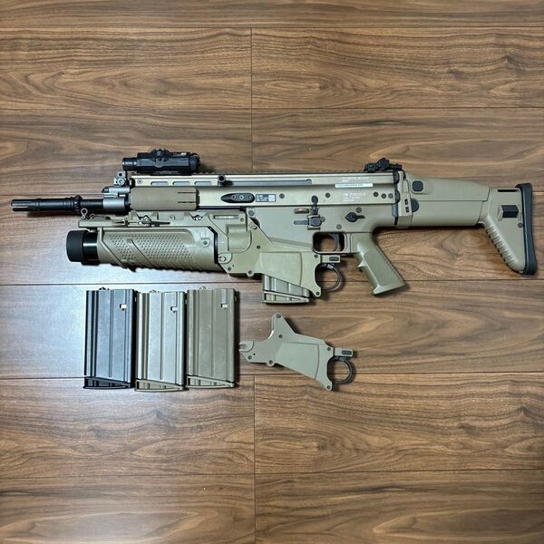東京マルイ 次世代電動ガン SCAR-H EGLM グレネードランチャー
