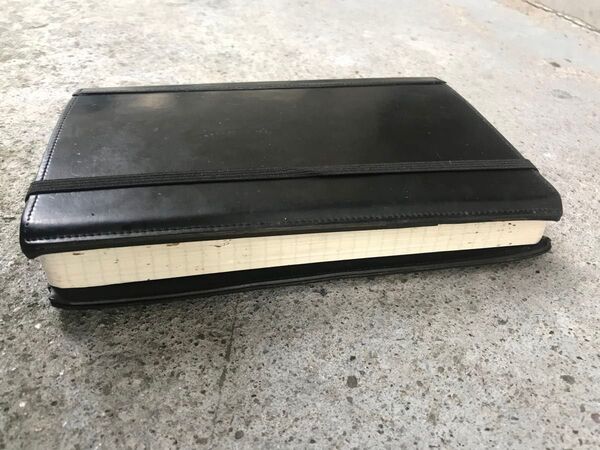 paypay10%OFF 廃番 MOLESKINモレスキン用 コードヴァン革カバー TRIM