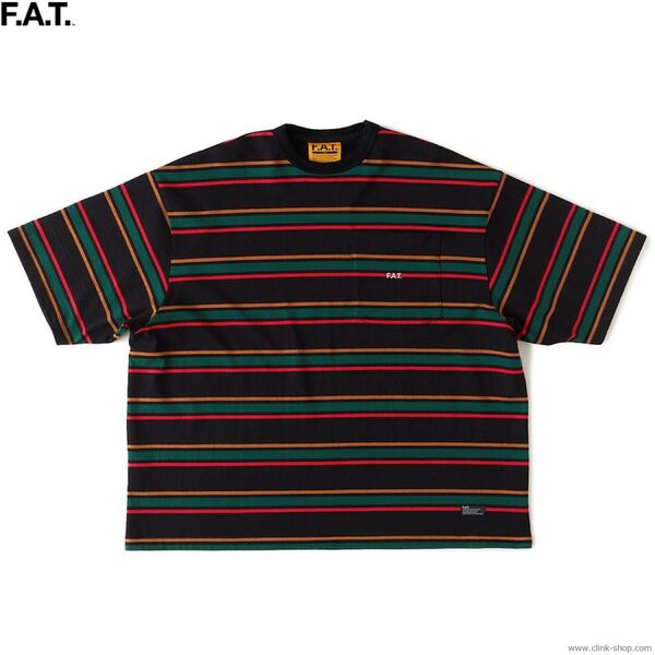 FAT MEGARDA エフエーティー F32310-CT13 ボーダーTシャツ