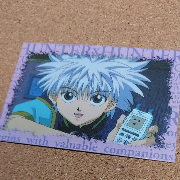 HUNTER×HUNTER ハンターハンター キルア 非売品 アニメイト スクラッチカード