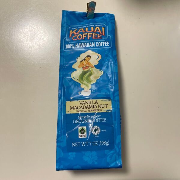 KAUAI COFFEE バニラマカダミアナッツフレーバーコーヒー 粉