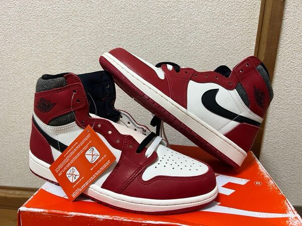 Nike Air Jordan 1 High OG Lost & Found us8 26cm DZ5485-612
