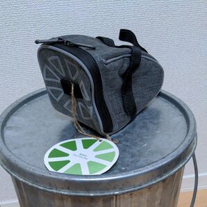 DAHON純正サドルバッグ グレー 未使用品 ダホン tern、BD−1、ルイガノ、ルノー車等に