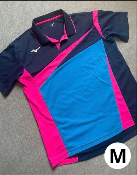ミズノ MIZUNO レディース シャツ ゲームシャツ バドミントン テニス M ポロシャツ