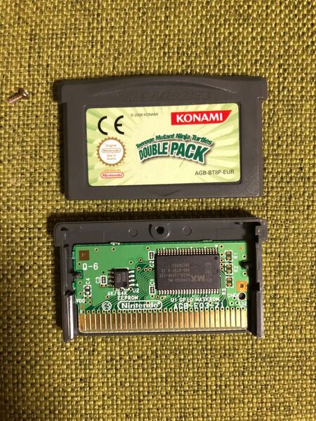 正規品 tmnt double pack GBA タートルズ