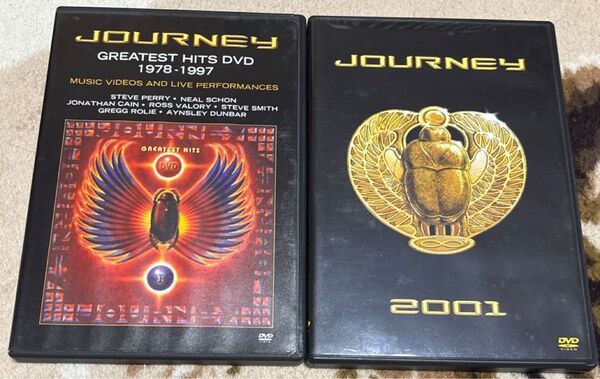 DVD ジャーニー ライヴ 2001 Journey Greatest Hits DVD 1978-1997 セット