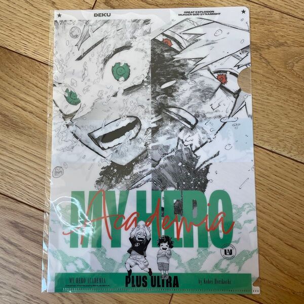 僕のヒーローアカデミア ヒロアカ おさなな 幼なじみクリアファイル ジャンプショップ ジャンプフェア 緑谷出久 爆豪勝己