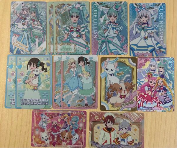 わんだふるぷりきゅあ グミカード カード キュアリリアン キュアニャミー 兎山悟 兎山大福 まとめ売り