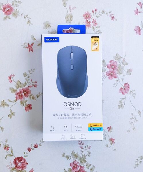 ★新品未使用OSMOD Six USB無線Bluetooth静音マウス6ボタン★