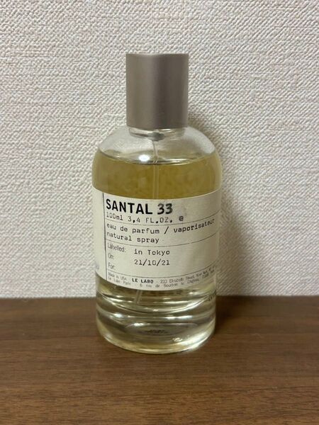 ルラボ SANTAL 33 オードパルファム 100ml bbb