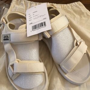 新品 Java スポーツサンダル 24センチ アイボリー クラシカルエルフ
