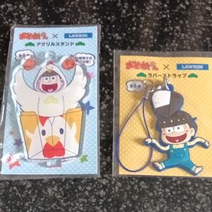 おそ松さん アクリルスタンド&ラバーストラップ 2点セット