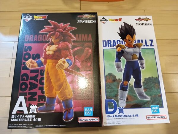 ドラゴンボール一番くじ VSオムニバスクロス A賞 D賞 2体セット
