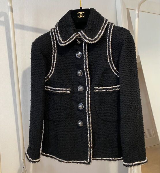 極美品 CHANEL シャネル ジャケットスーツ シャネルプレタ 36