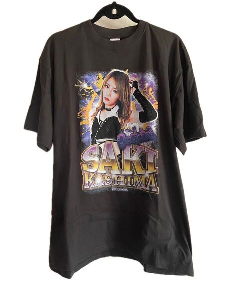 【未使用】スターダム 鹿島沙希 Tシャツ XXLサイズ STARDOM プロレス Tシャツ