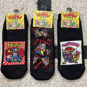 ビックリマン アンクルソックス くるぶし靴下 3足セット