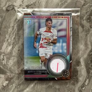 ソボスライ ジャージカード 選手着用 TOPPS UEFA Topps リヴァプール