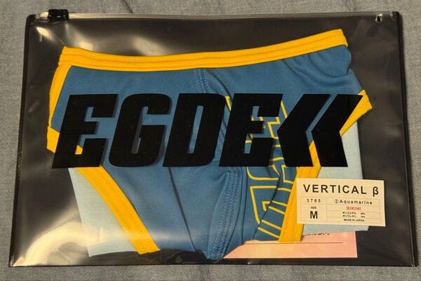 未開封 新品 【3785】EGDE≪ VERTICAL β スーパーローライズ ビキニ アクアマリン Mサイズ