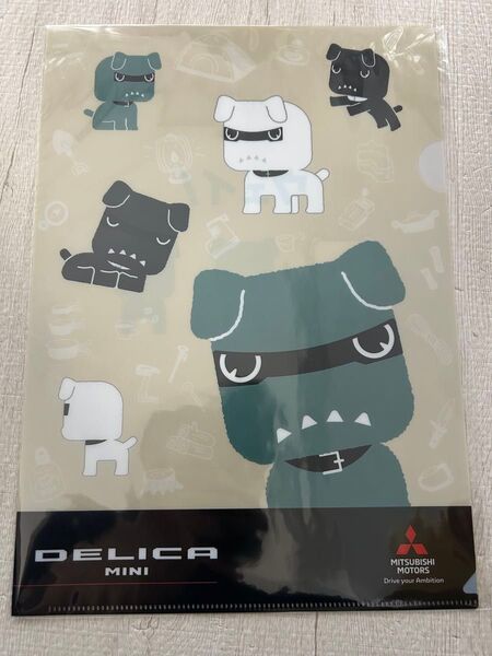 非売品 デリ丸 新作クリアファイル 三菱自動車