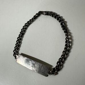70s idブレスレット ヴィンテージ アクセサリー シルバー925 古着