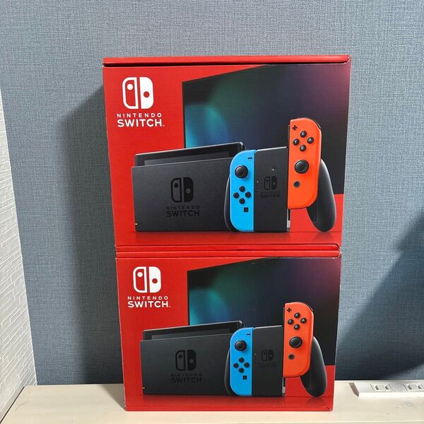 Nintendo Switch ネオンブルー ネオンレッド ニンテンドースイッチ Joy-Con 任天堂 L
