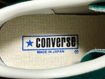 19年製 CONVERSE ONE STAR J VTG TIMELINE コンバース ワンスター タイムライン MADE.IN.JAPAN 日本製 GREEN SUEDE スエード 緑 26.0cm_画像7