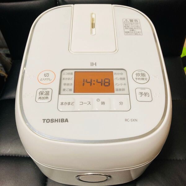 東芝IHジャー炊飯器RC-5XN 3合炊き