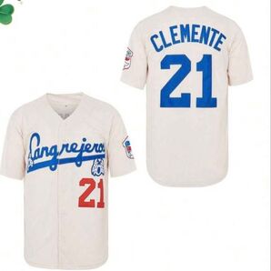 新品 MLB ロベルト・クレメンテ レプリカユニフォーム 21番 永久欠番